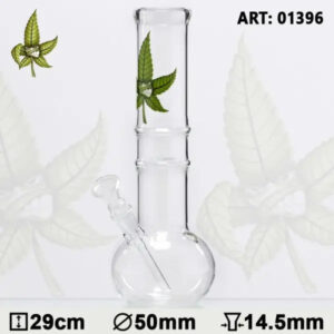 CannaHeroes | 11″ Glass Water Pipe