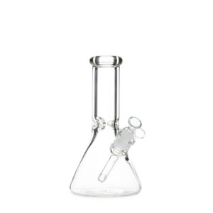 10in 50x9mm Beaker Bong w/Disc Handle Funnel Bowl
