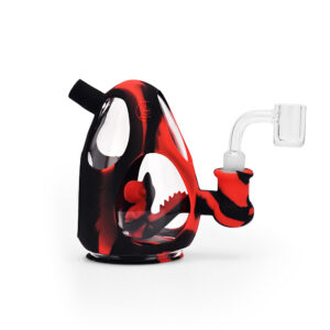 Ritual – 5” Silicone Yoshi Egg Rig – Black & Red