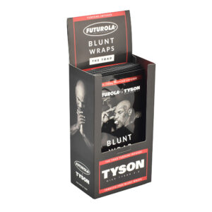 25PC DISP – Futurola x Tyson 2.0 Terp Infused Blunt Wrap