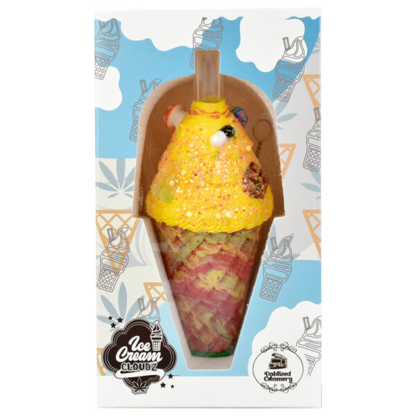 Dabtized Ice Cream Chillum – 5.25″ / Colors Vary - Image 3