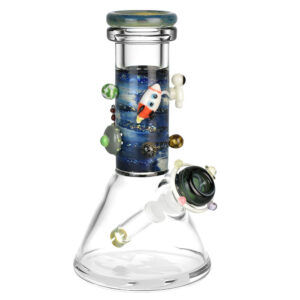 Empire Glassworks Baby Beaker Water Pipe – 8″/14mm F/Galaxy