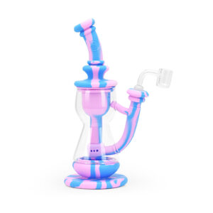 Ritual – 10” Silicone Deluxe Incycler – Cotton Candy