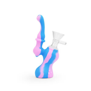 Ritual – 5” Silicone Upright Bubbler – Cotton Candy