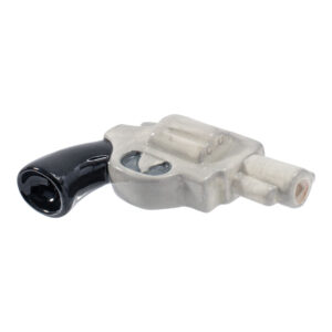 Wacky Bowlz Handgun Ceramic Pipe – 4.5″