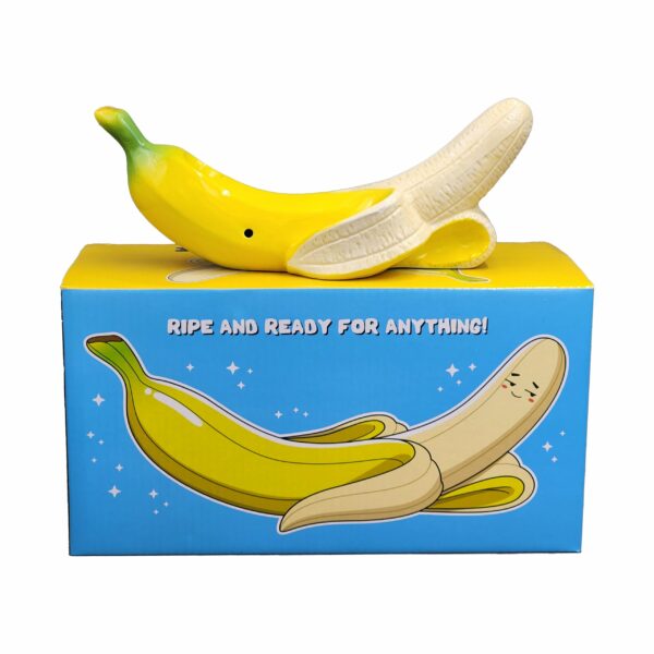 Banana Pipe – Curvy Tropical Fruit Pipe - Image 5