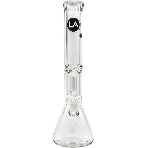 LA Pipes “King Bong” Ultra Heavy 9mm Shower-Head Beaker Bong - Image 3