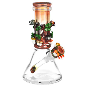 Empire Glassworks Baby Beaker Water Pipe – 8″/14mm F/Renew the Redwood