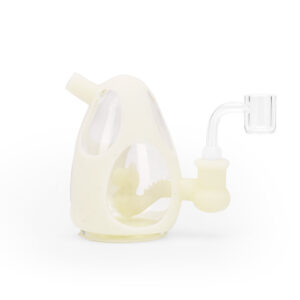 Ritual – 5” Silicone Yoshi Egg Rig – UV Titanium White