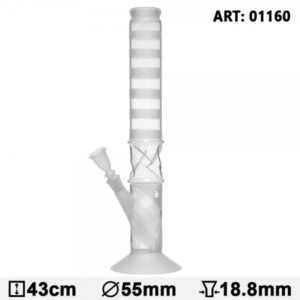 17″ Trippy Sand Glass Bong Water Pipe