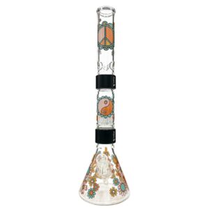 FLOWER POWER BEAKER DOUBLE STACK