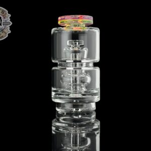 SPIDER GLASS: CENTER ACCETED PUFFCO PEAK ATTACHMENT