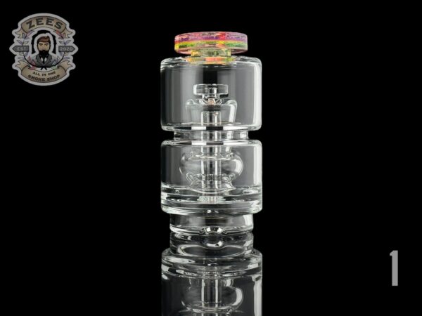 SPIDER GLASS: CENTER ACCETED PUFFCO PEAK ATTACHMENT
