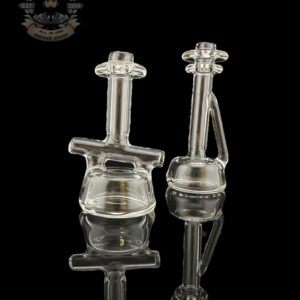 PADD GLASS: DRY-DOUBLE PUFFCO PEAK ATTACHMENT