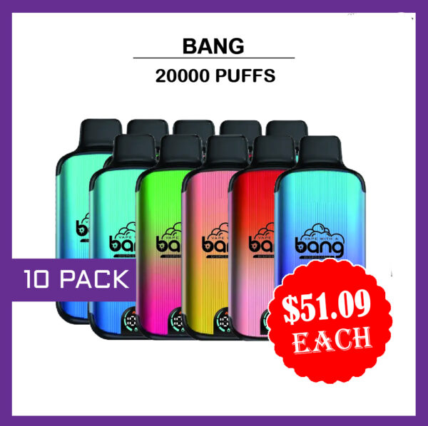BANG – 10 PACK – 20000 PUFFS
