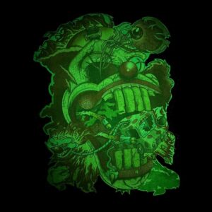 MOOD MATS: 12″ TWISTED TOOTH (UV) 2025 LIMITED EDITION