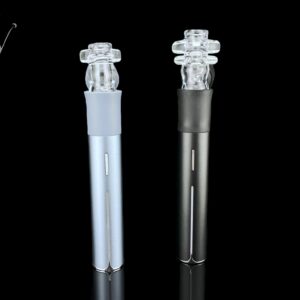 JF GLASS: CLEAR PIVOT MOUTHPIECE