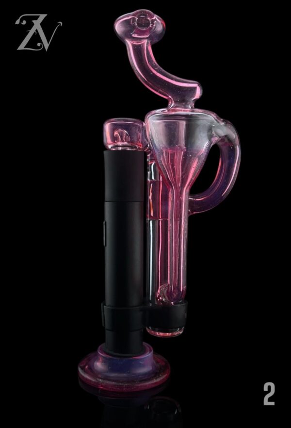 LENNON GLASS: CROPAL PWHIPPLER PIVOT MOUTHPIECE AND RECYCLER - Image 2