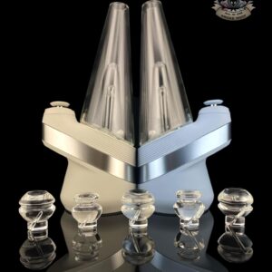 ONE TRICK PONY: CLEAR PUFFCO NEW PEAK SPINNER CAP