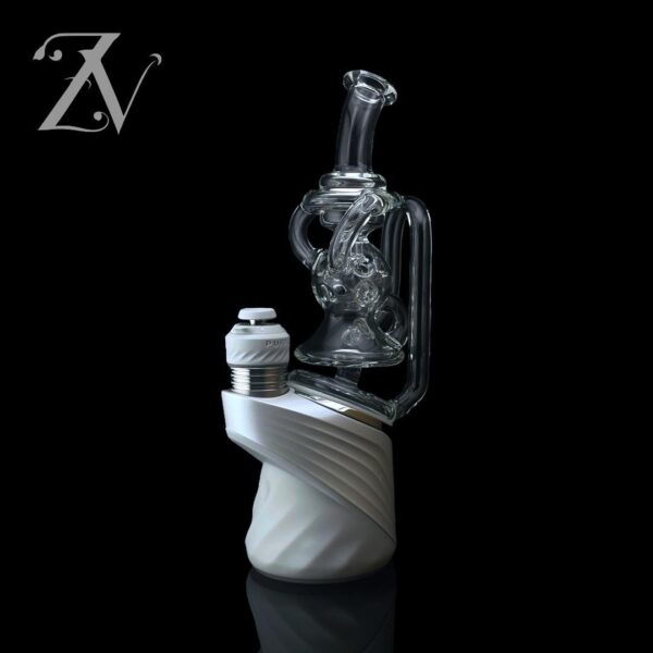 IRIDESCENT GLASS: MINI EXOSPHERE PUFFCO PEAK ATTACHMENT - Image 4