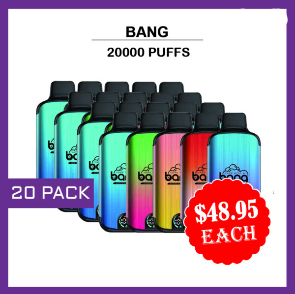 BANG – 20 PACK – 20000 PUFFS