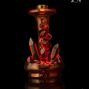 NORTHERN WATER GLASS: CRYSTAL DRY TOP PUFFCO PEAK ATTACHMENT