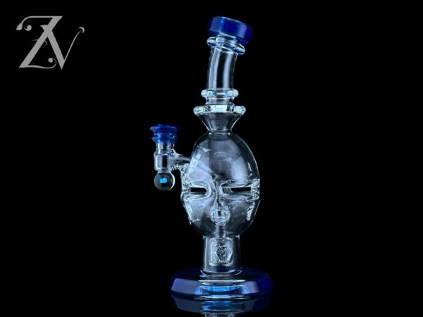 IRIDESCENT GLASS: SUPERIOR MINI EGG SONIC BLUE
