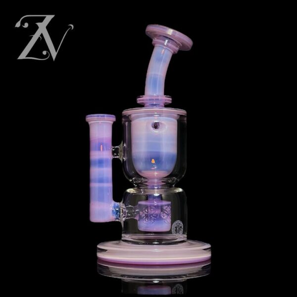 FATBOY GLASS: COLORED HOURGLASS TAURUS FULL SIZE MIRAGE CFL - Image 2