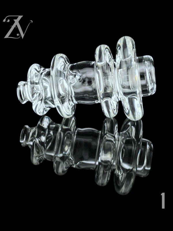 JF GLASS: CLEAR PIVOT MOUTHPIECE - Image 2