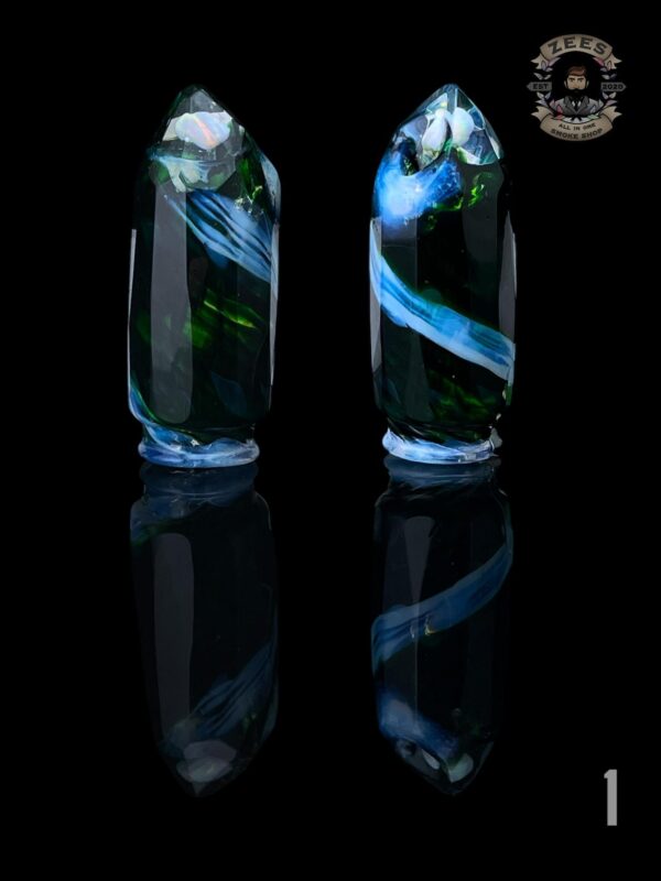 GEM CUP GLASS: FACETED PIVOT MOUTHPIECE - Image 2