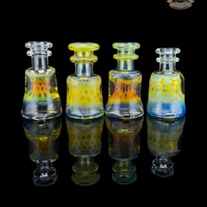 CAT FISH GLASS: FUMED DRY TOP PUFFCO PEAK ATTACHMENT