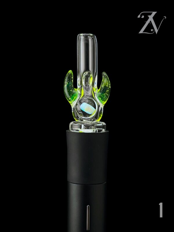 MAGIZLE GLASS: COLORED HORN PIVOT MOUTHPIECE - Image 2