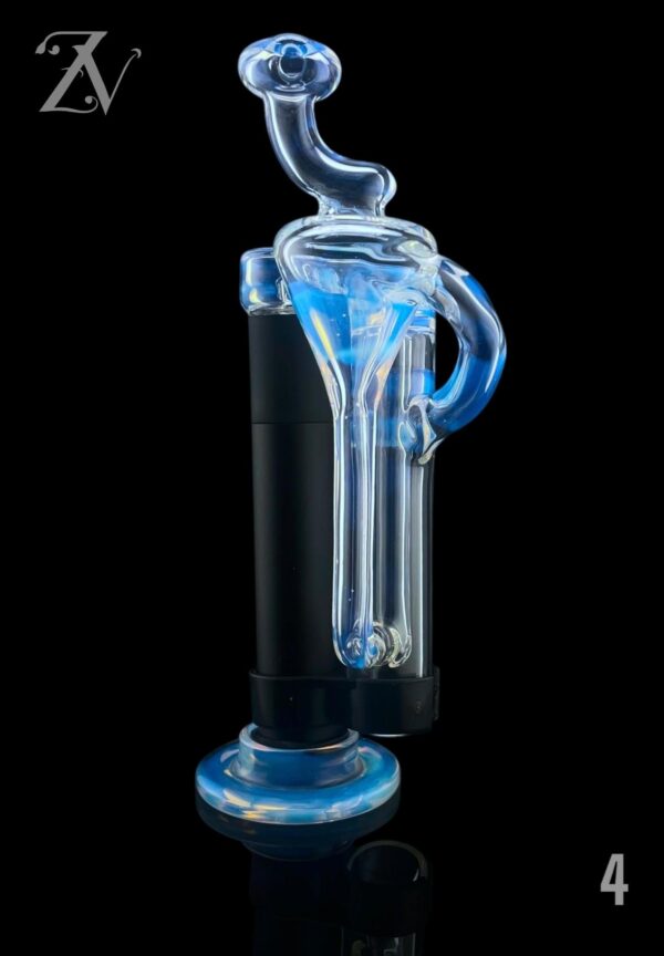 LENNON GLASS: FULL COLOR PWHIPPLER PIVOT MOUTHPIECE AND RECYCLER - Image 4