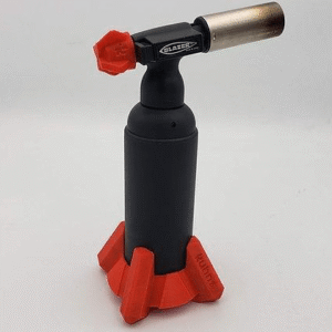 KUHNS GLASS: BLAZER BIG SHOT WEIGHTED STAND AND QUICK START KNOB
