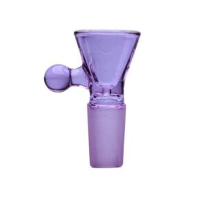 ROOTS GLASS: 14MM FULL COLOR BOWL/FLOWER SLIDE