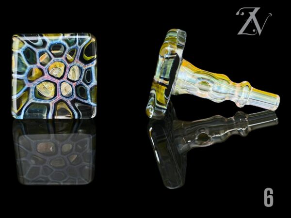 HEFE GLASS: MURRINE TILE CROPAL 3DXL PEAK PRO JOYSTICK CAP - Image 8