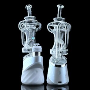 IRIDESCENT GLASS: DUAL KLEIN PUFFCO PEAK ATTACHMENT