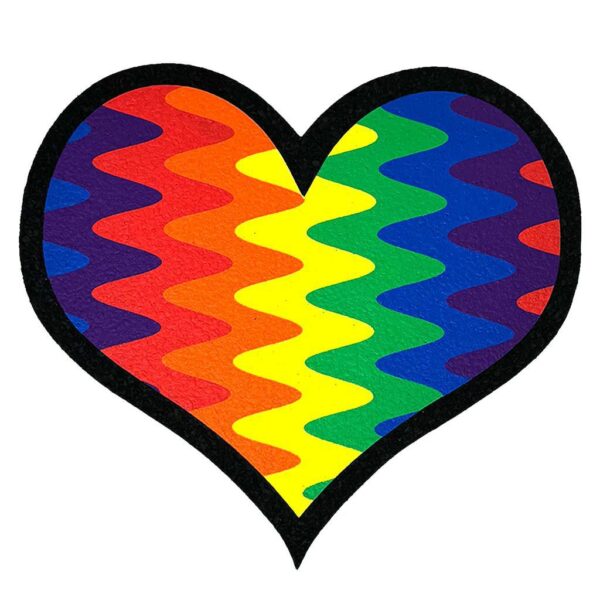MOOD MATS: 12″ NATEY HEART V2 (UV) 2025 LIMITED EDITION - Image 2