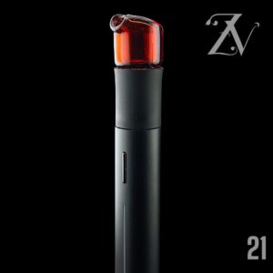 KIZMIT GLASS: FULL COLOR PIVOT MOUTHPIECE & MATCHING PEARL SET (#21-28)