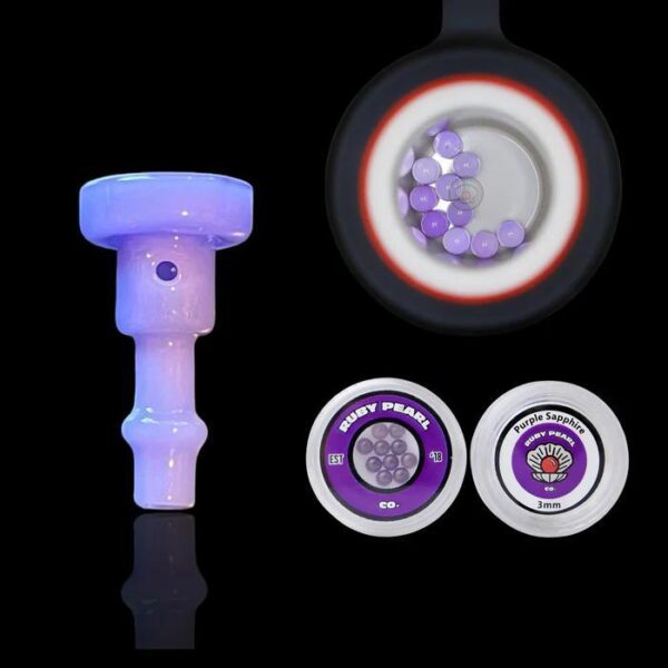 TOKR GLASS: PUFFCO PEAK PRO 3DXL JOYSTICK CAP AND PEARLS BUNDLE - Image 2