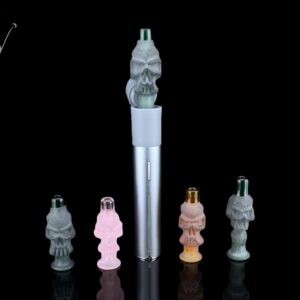 MAJOR GLASS LAB: SKULL PIVOT MOUTHPIECE