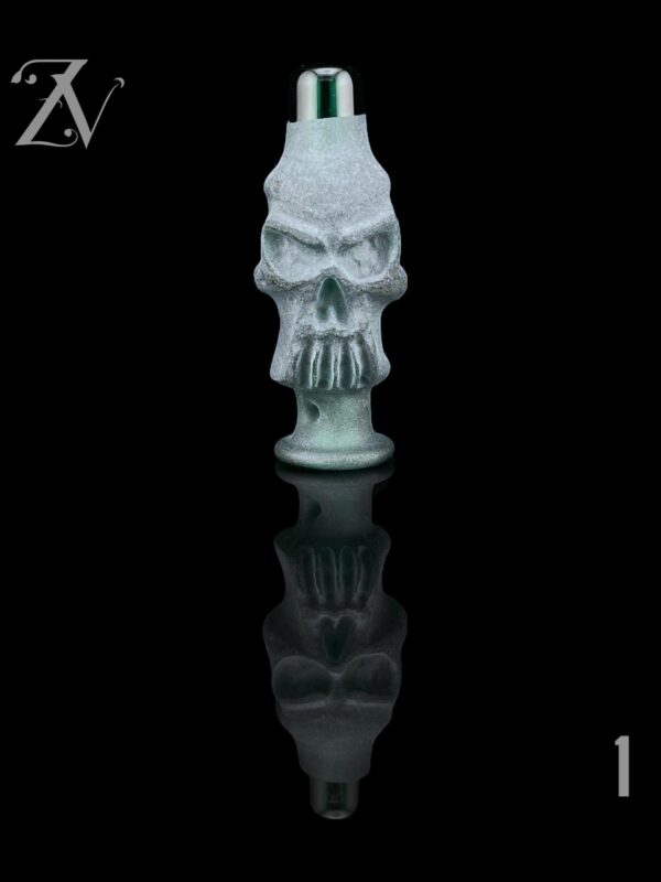 MAJOR GLASS LAB: SKULL PIVOT MOUTHPIECE - Image 3
