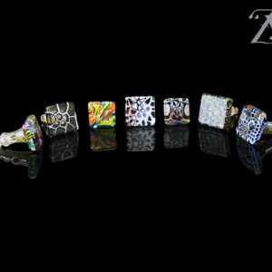 HEFE GLASS: MURRINE TILE CROPAL 3DXL PEAK PRO JOYSTICK CAP