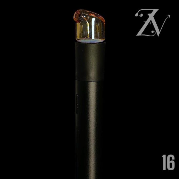 KIZMIT GLASS: FULL COLOR PIVOT MOUTHPIECE & MATCHING PEARL SET (#1-20) - Image 20