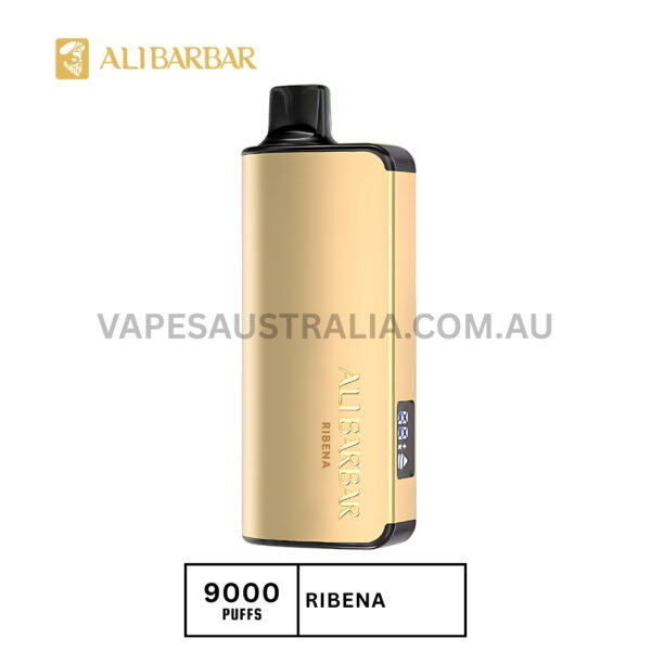 ALIBARBAR INGOT 9000 Puffs Ribena