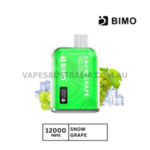BIMO Crystal 12000 Puffs Snow Grape