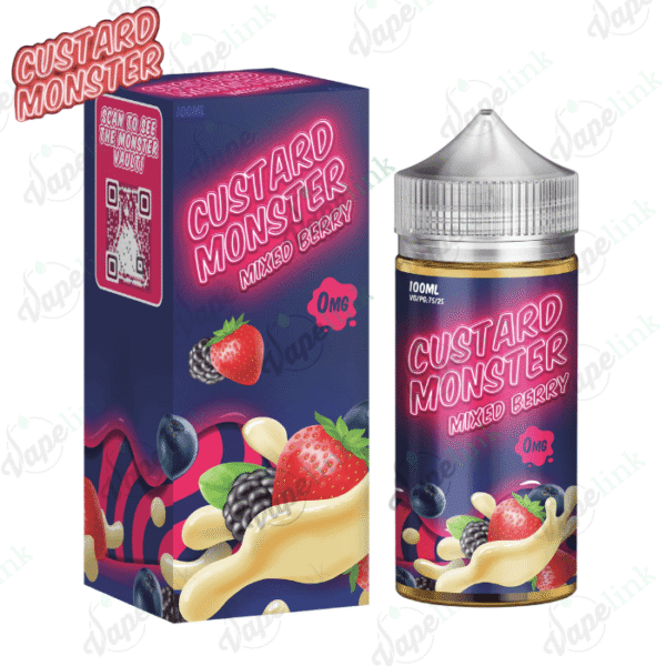 Monster Vape Labs | Custard Monster | Mixed Berry 100ml - Image 2