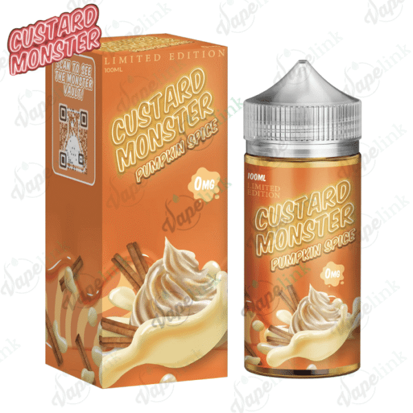 Monster Vape Labs | Custard Monster | Pumpkin Spice Custard 100ml - Image 2