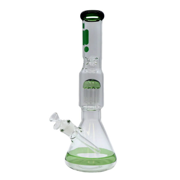 16" Infyniti 7mm 8 Arm Tree Perc Bong - Image 3