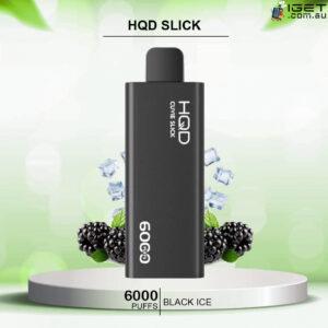 HQD SLICK BLACK ICE – 6000 PUFFS